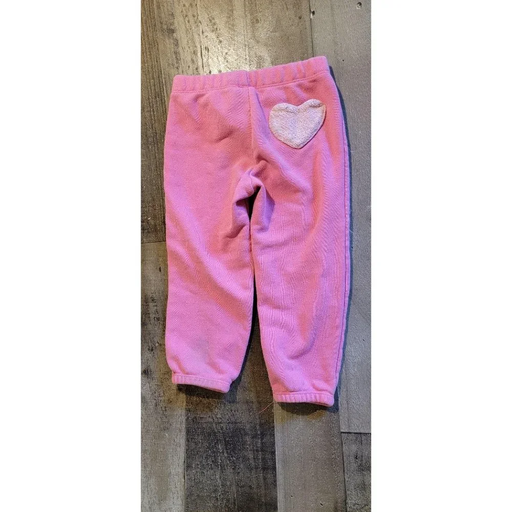 Gymboree youth sweatpants heart size 4